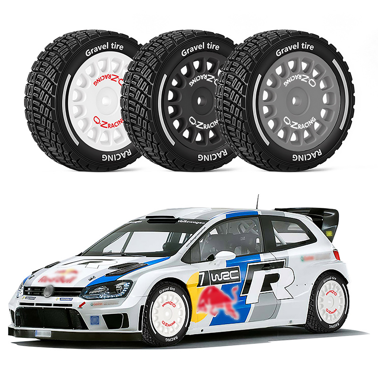 Rc Hobby Dump Truck - 4pcs RC Rally Off-Road Buggy Wheel