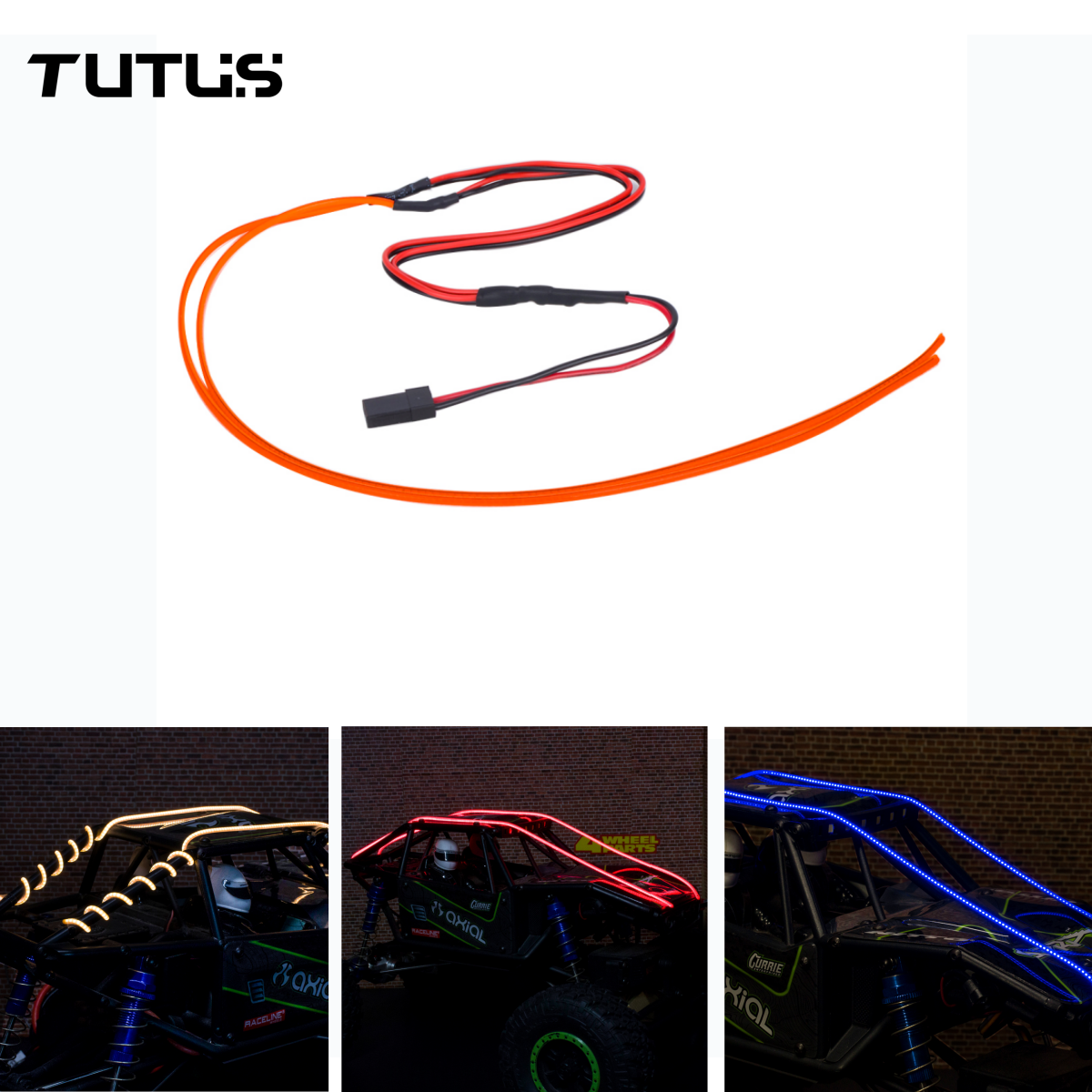 Rc Hobby Products - Flexible Cuttable LED Strip Lights Night
