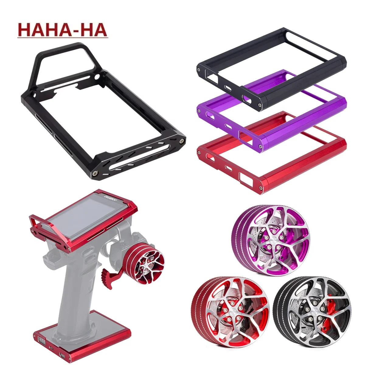 Rc Hobby Products - CNC Aluminum Transmitter Protector Frame Bracket