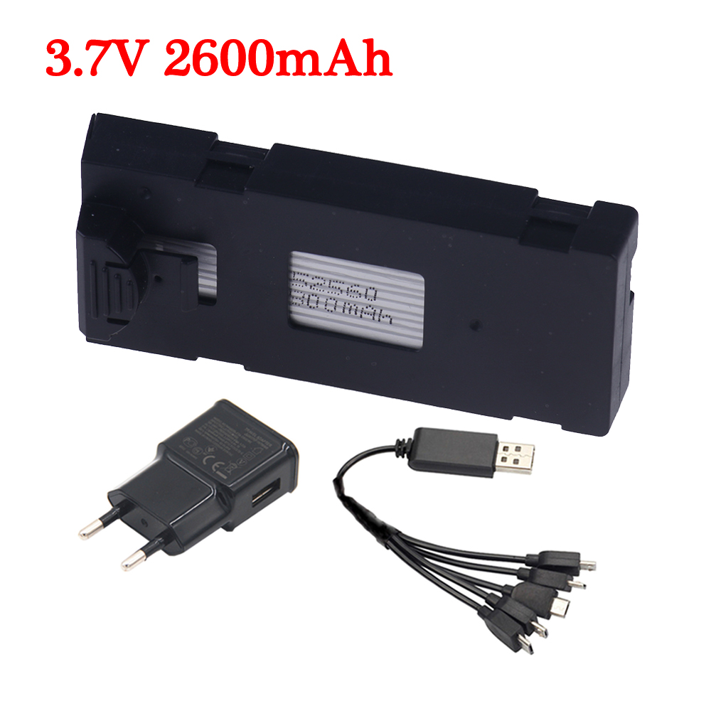 Rc Hobby Drone - Upgrade Capacity 2600mAh 3.7V RC Drone