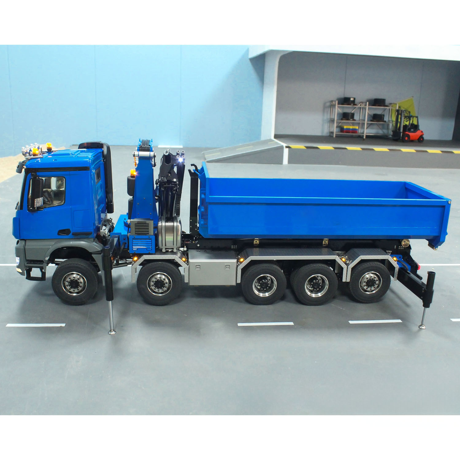 10x10 RC 1/14 Hydraulic Metal  - Rc Hobby Dump Truck recensie en prijs