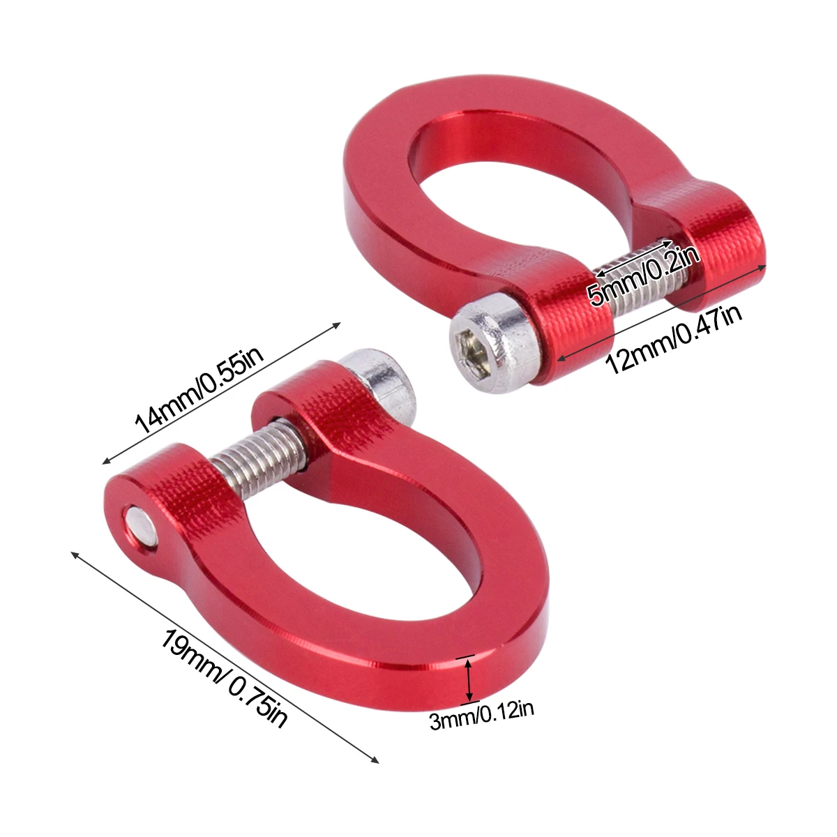 CNC Aluminum Bumper D-ring Tow - Rc Hobby Products recensie en prijs