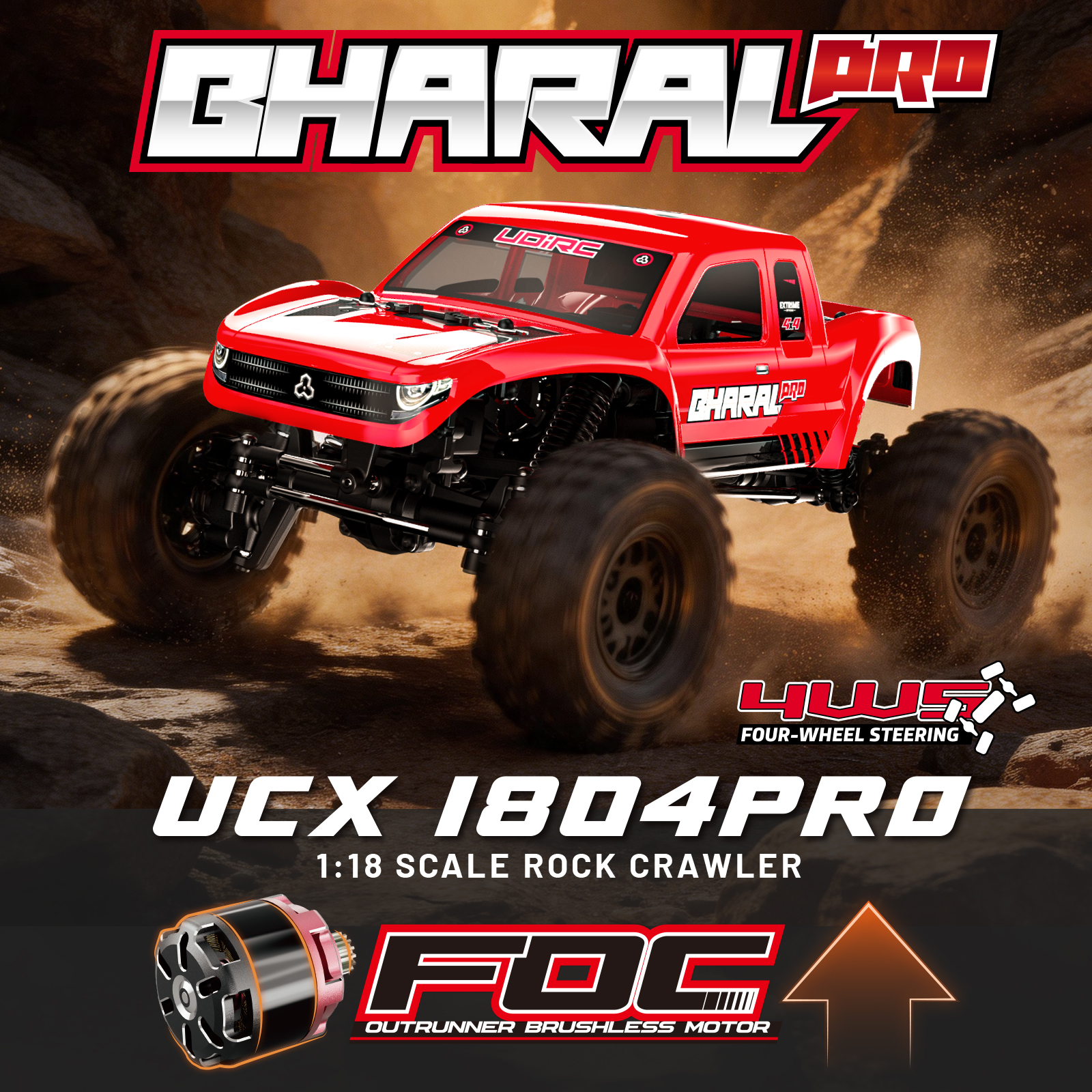 UDIRC UCX1804PRO 1:18 Scale RC - Rc Hobby Dump Truck recensie en prijs