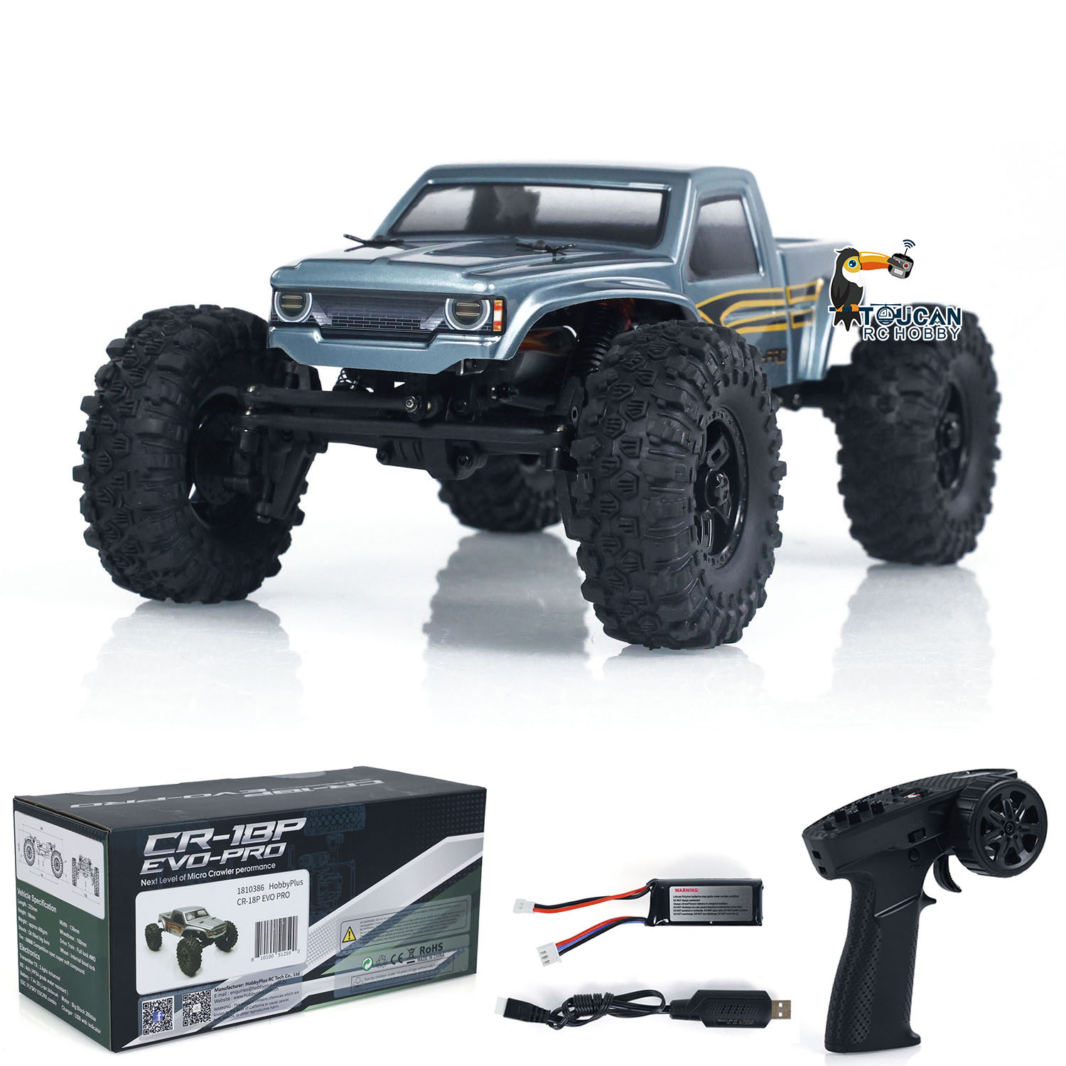 Hobby Plus 1/18 RC Rock Crawle - Rc Roc Hobby recensie en prijs