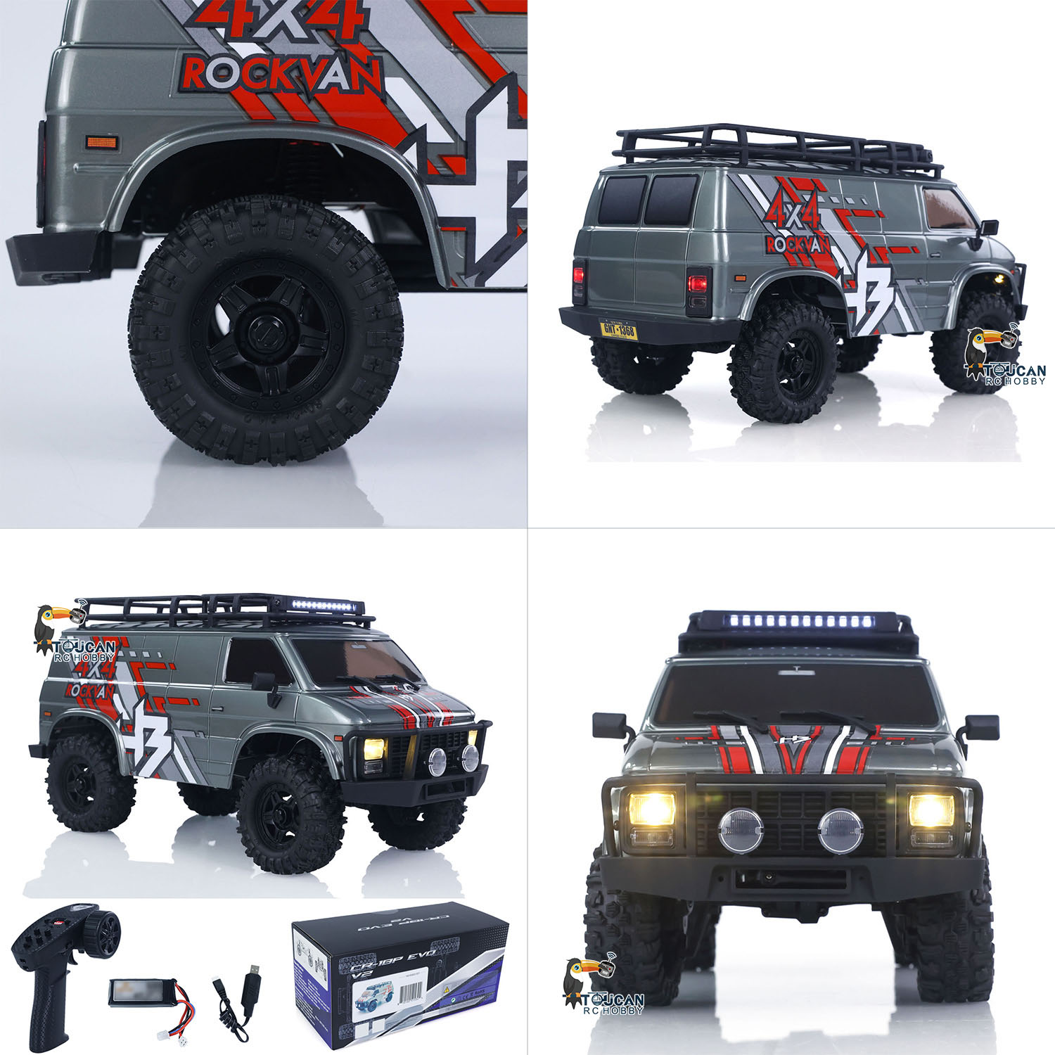 CR18P 1810503 Hobby Plus 1/18  - Rc Roc Hobby recensie en prijs