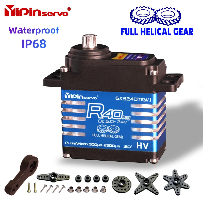 Waterproof IP68 RC Servo 40kg  - Rc Hobby Products recensie en prijs