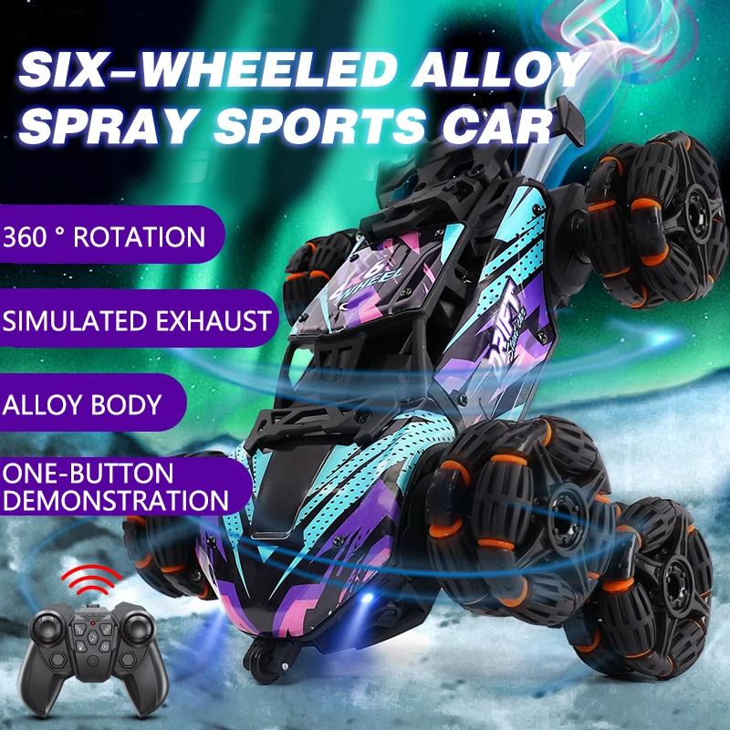 Six Wheels Dual RC Car Toy Spr - Rc Hobby Drift Car recensie en prijs