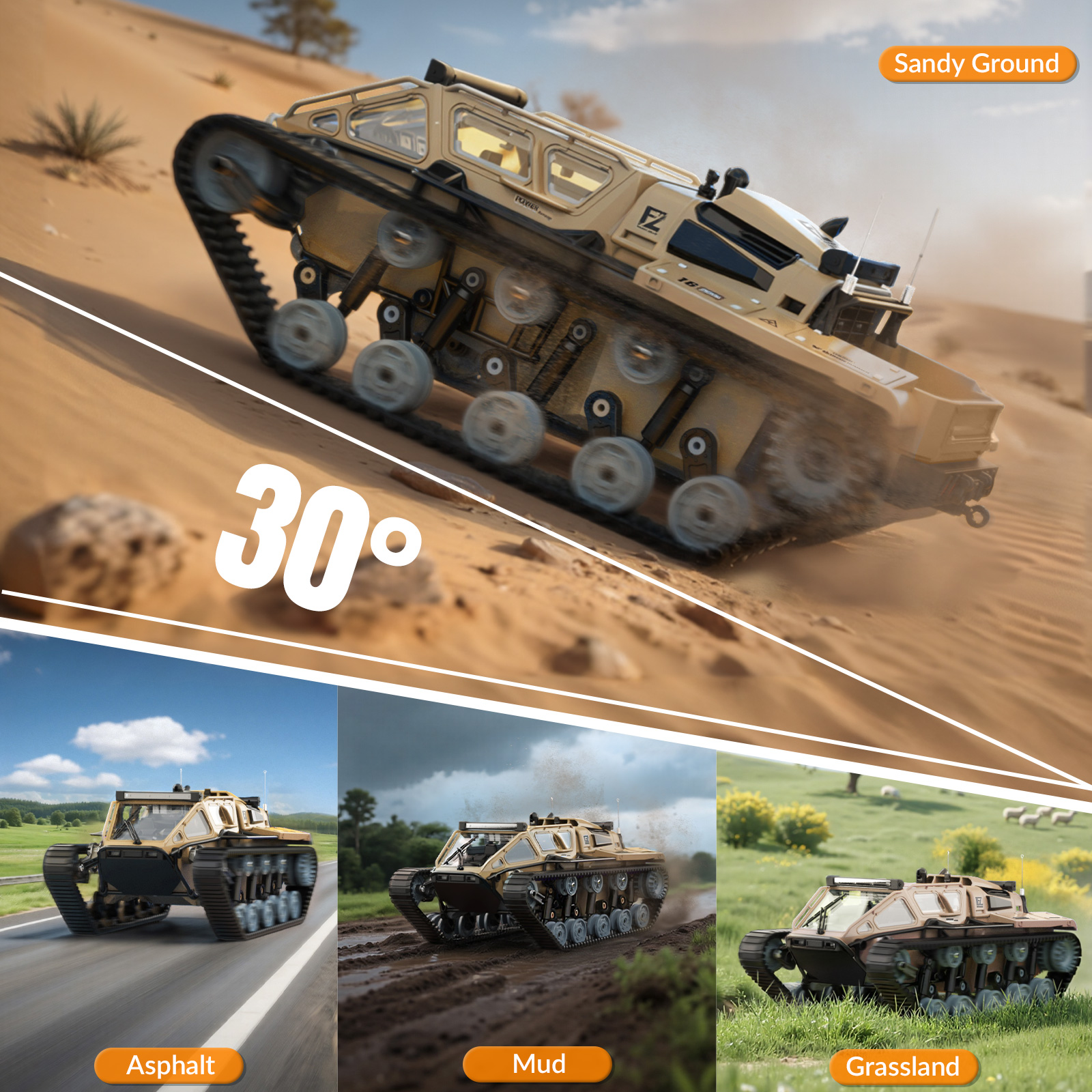 RACENT 1:16 RC Tank Remote Con - Rc Hobby Dump Truck recensie en prijs