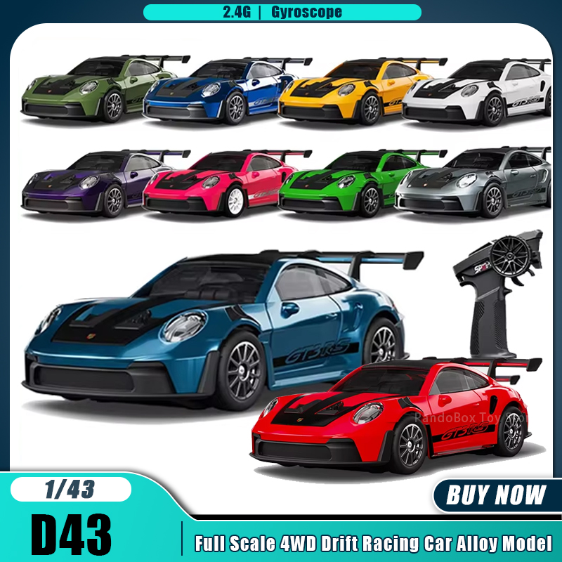 D43 RC Car 1:43 Full Scale wit - Rc Hobby Drift Car recensie en prijs