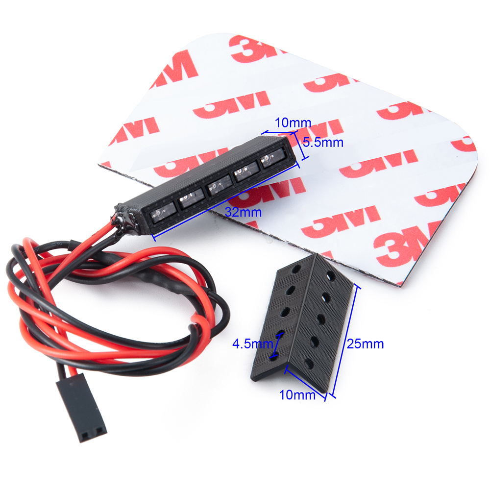 YEAHRUN Red/Yellow 32/65mm Lig - Rc Hobby Warehouse recensie en prijs