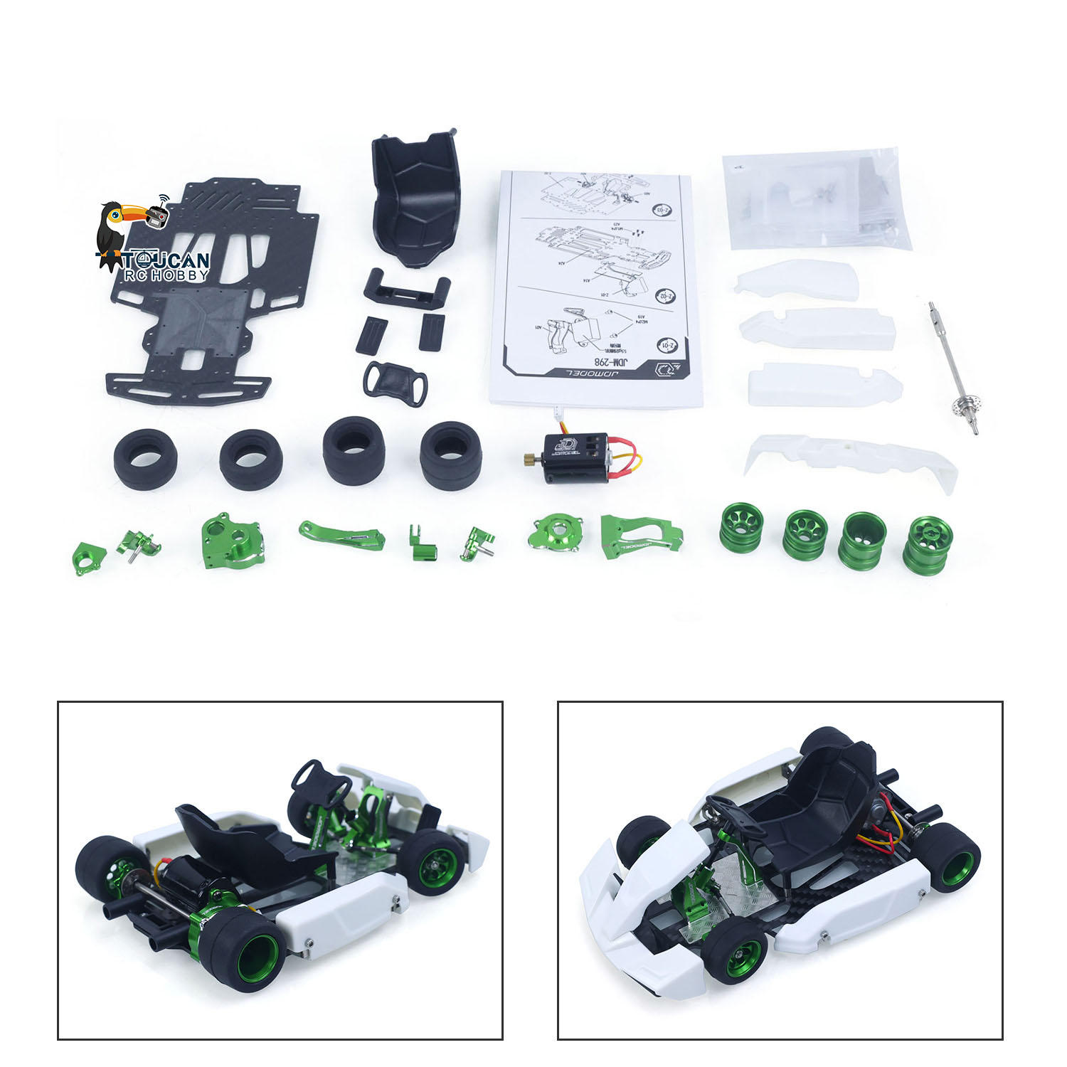 KIT JDM 298A 298B 1/10 4x4 RC  - Rc Roc Hobby recensie en prijs