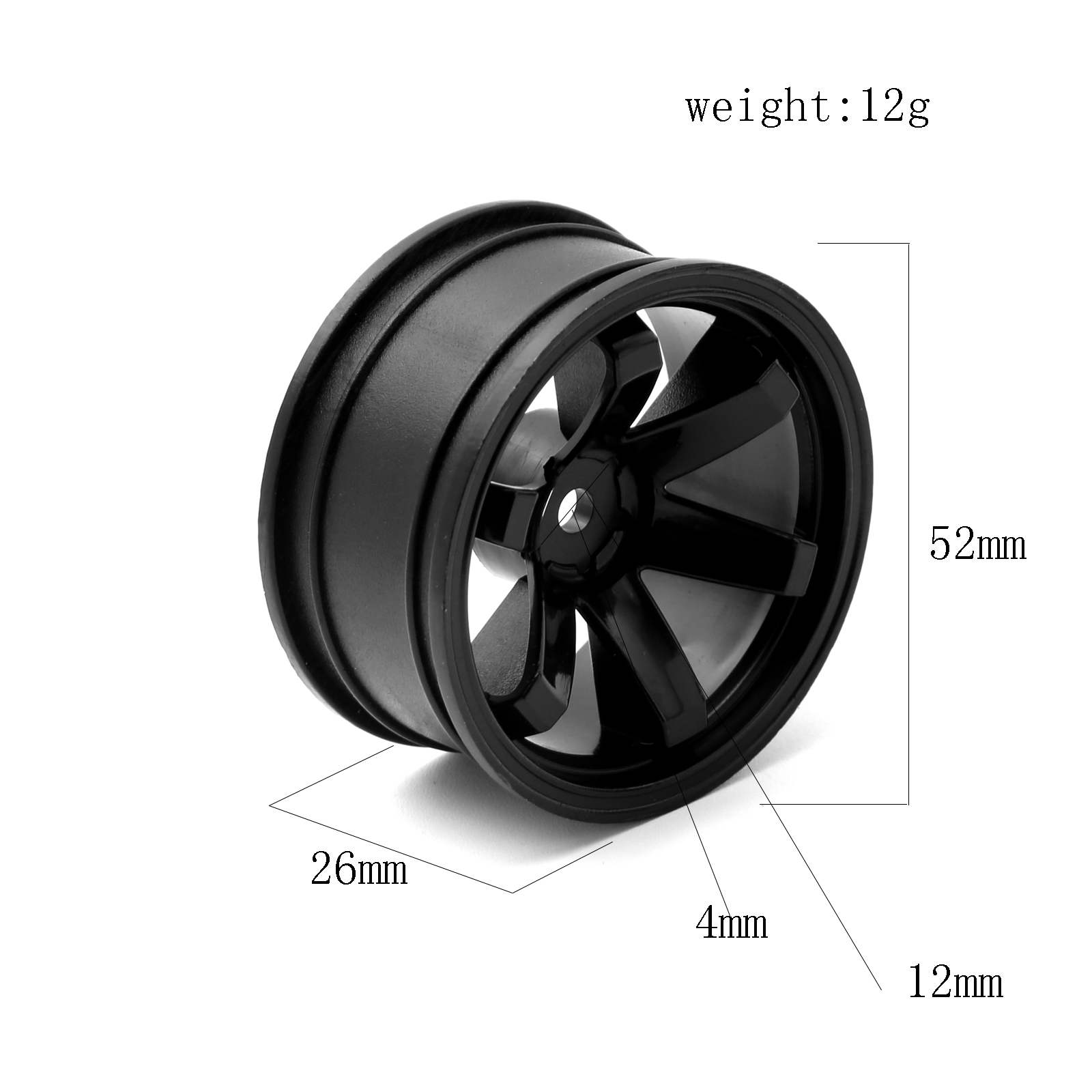 4pcs  Plastic Wheel Hub RC Rac - Rc Hobby Products recensie en prijs