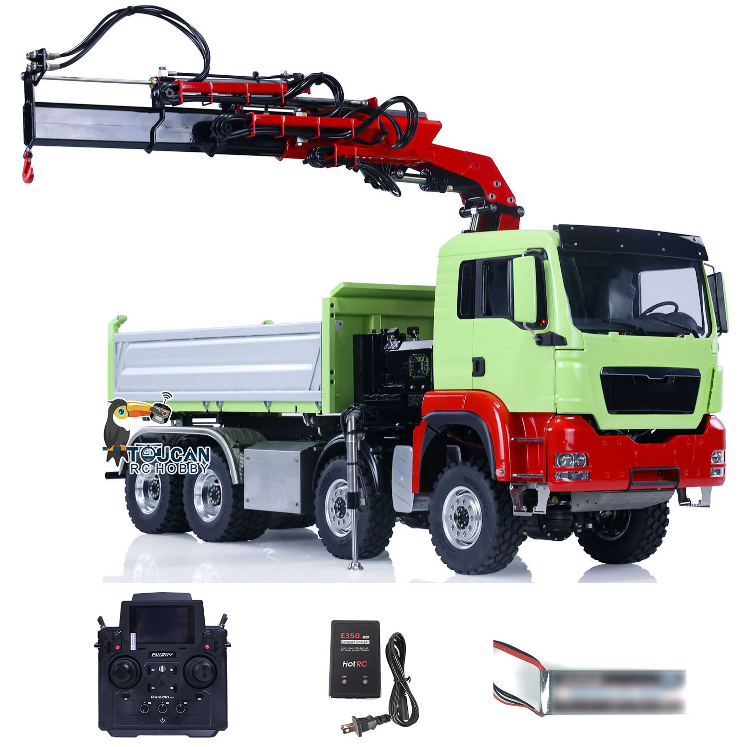 8X8 LESU 1/14 RC Hydraulic Dum - Rc Hobby Dump Truck recensie en prijs