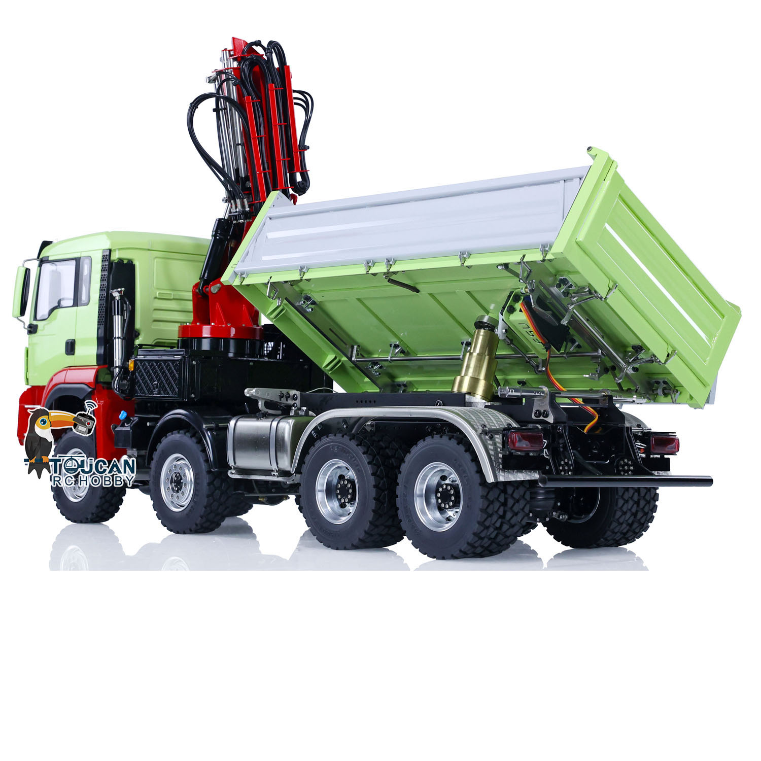 8X8 LESU 1/14 RC Hydraulic Dum - Rc Hobby Dump Truck recensie en prijs