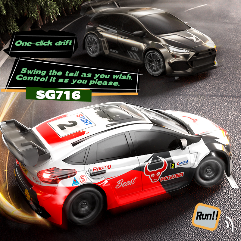 1：24 4WD 50KM/H RC Car Stunt D - Rc Hobby Drift Car recensie en prijs