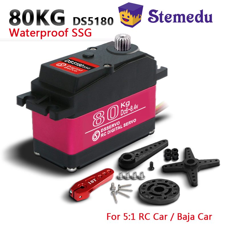 Dsservo Waterproof DS5180 80KG - Rc Hobby Products recensie en prijs