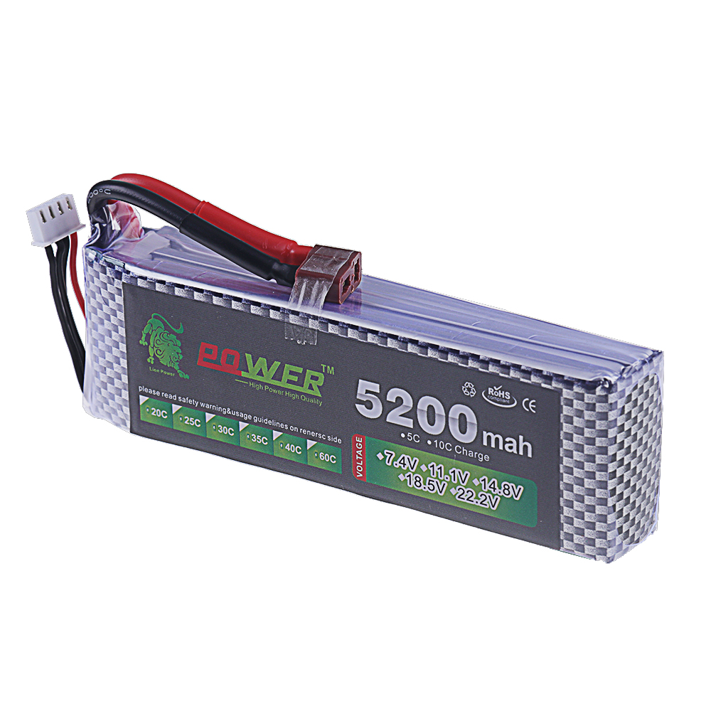 3S Lipo Battery 11.1V 5200mah  - Rc Hobby Drone recensie en prijs
